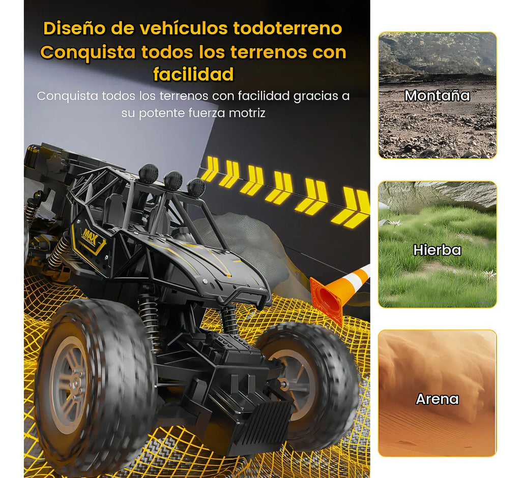 Carro Control Remoto Todo Terreno